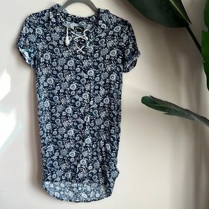 Floral Potato Sack style dress
